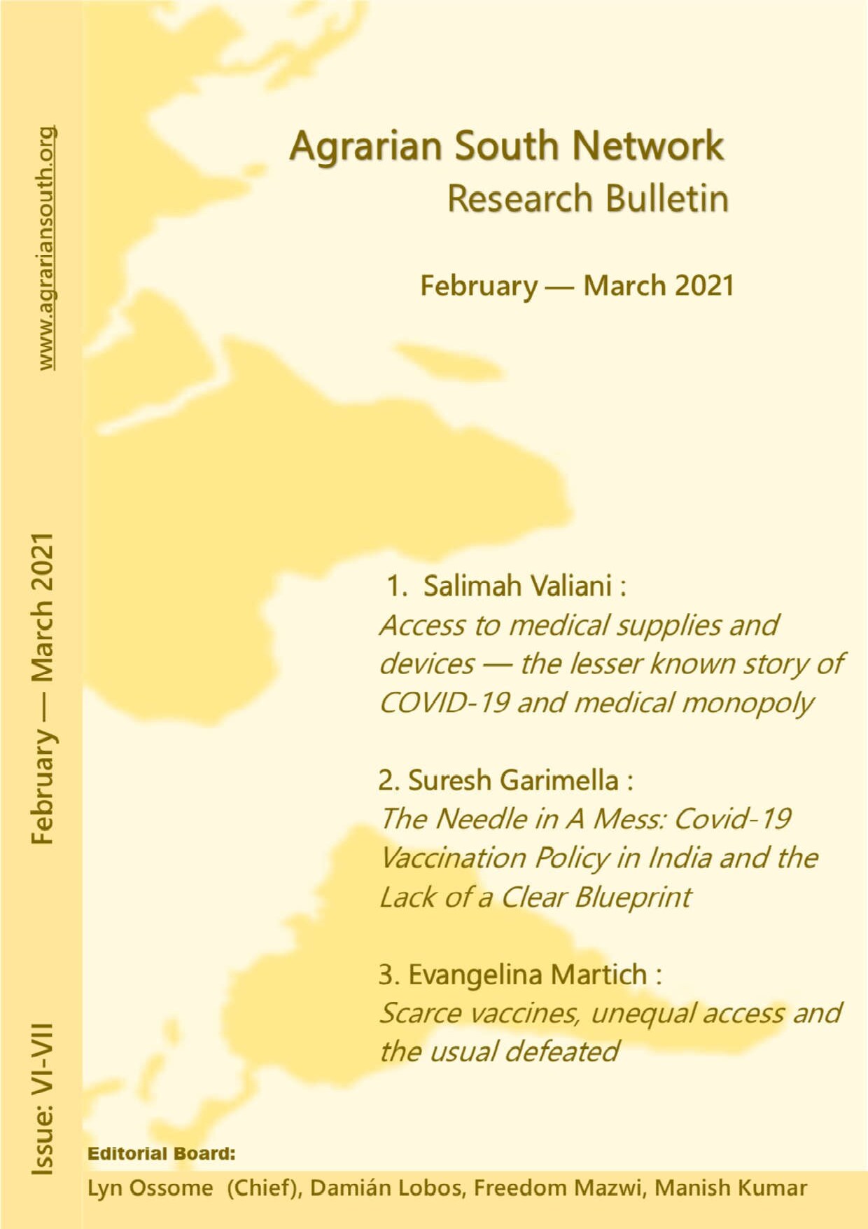 ASNRB No. 6-7: Feb-Mar 2021