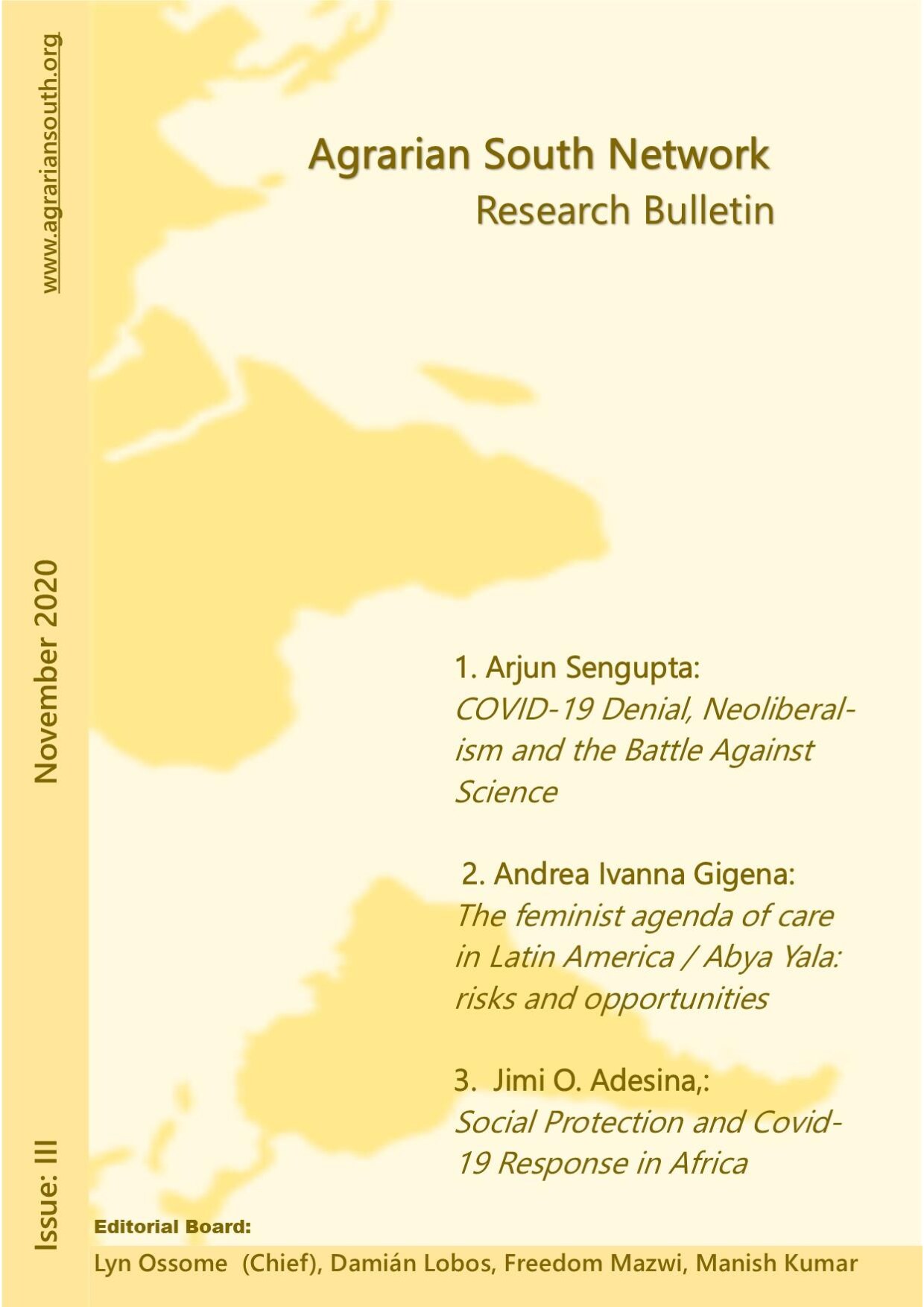 ASNRB No. 3: November 2020