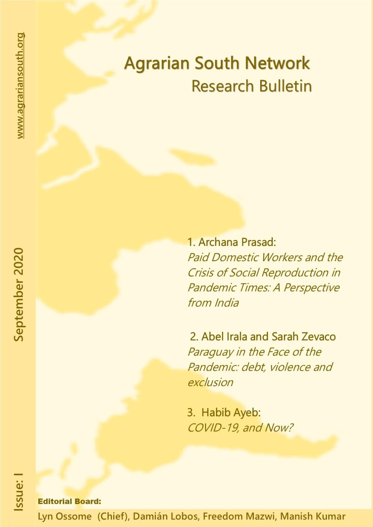 ASNRB No. 1: September 2020